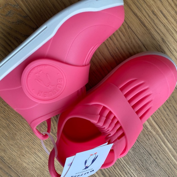 New Butler Girl Pink Rain Boot Over Boot Size 1-2-3 - Picture 5 of 7